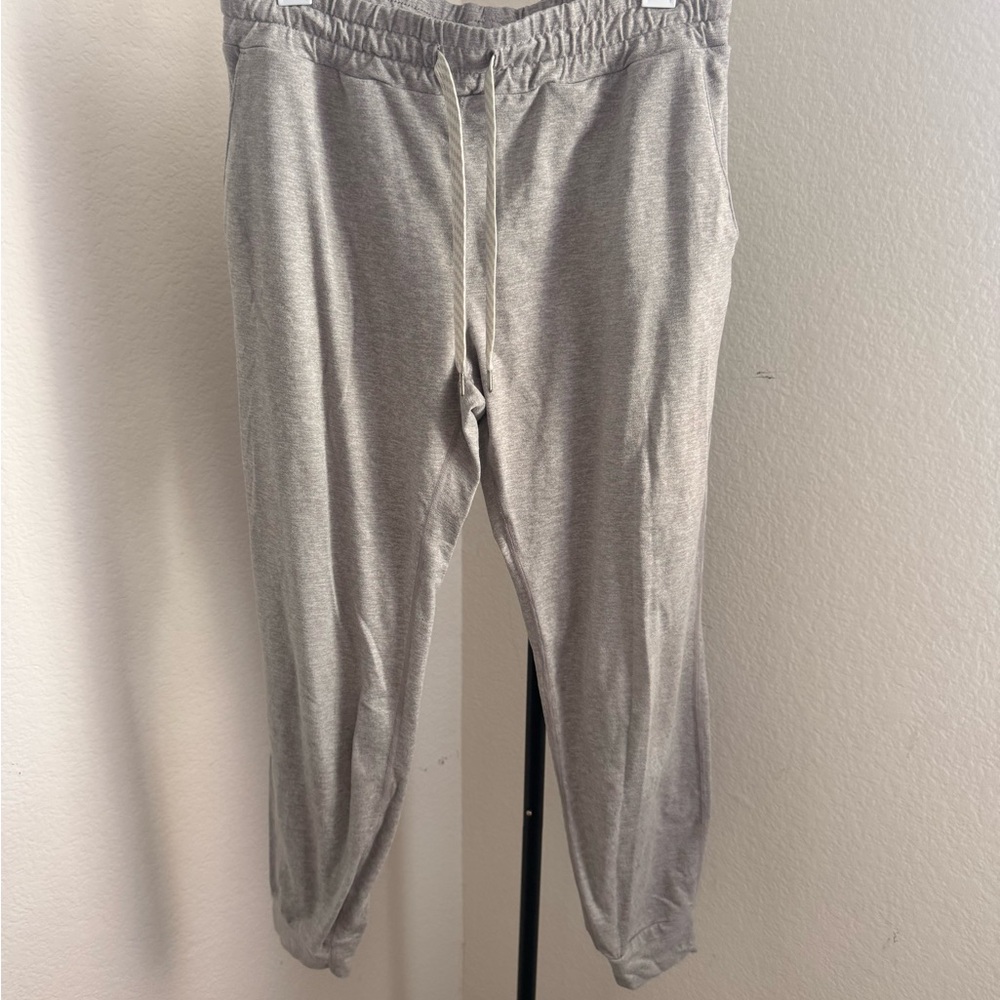 Vuori Light Gray Drawstring Jogger Pants